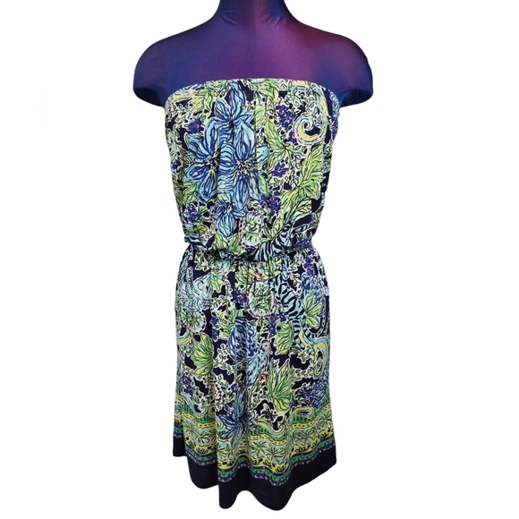 Lilly Pulitzer Matyson Dress Escape Artist Mini Dress Size XS Women's - Picture 11 of 11